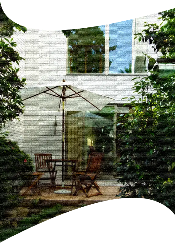 バンブーハウスのプチ庭